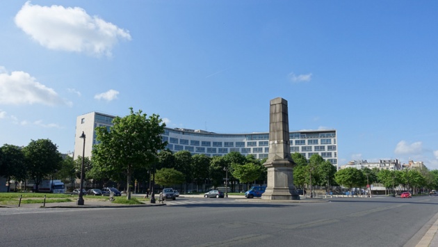 Außenansicht des UNESCO-Hauptquartiers in Paris